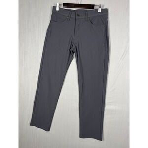 Levi's 511 Movement Mens Tech Performance Pants 31x30 Gray Slim Fit Stretch